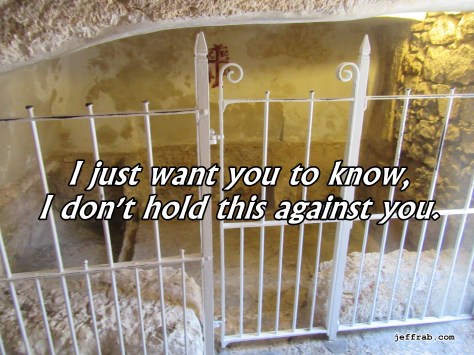 Jesus' Empty Garden Tomb