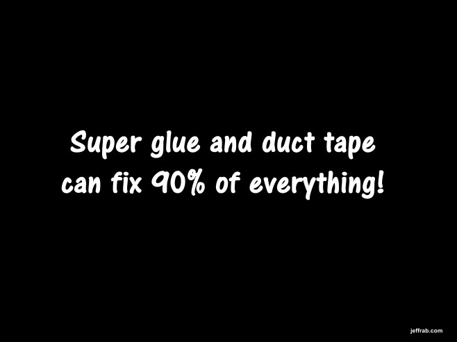 Super Glue Stitches