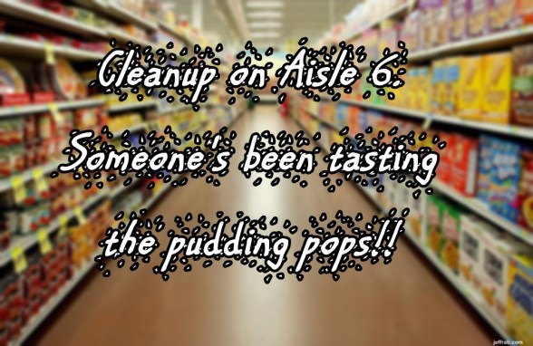 Grocery Store Delimma story