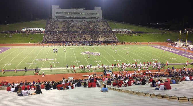 I Went to a Football Game